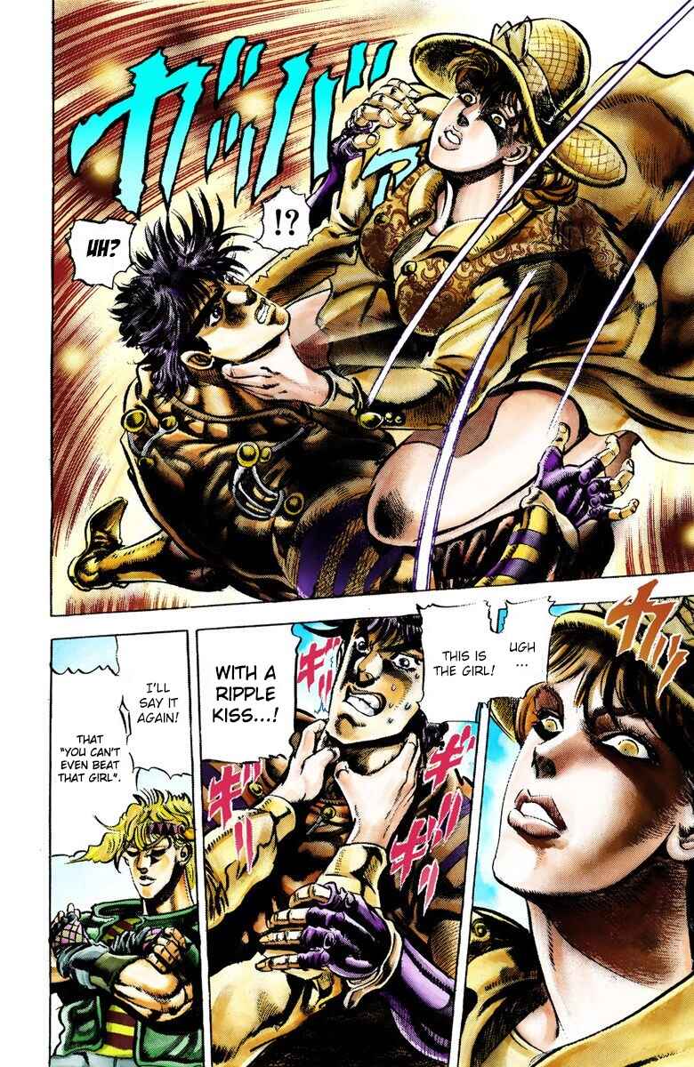JoJo no Kimyou na Bouken: Part 2 - Sentou Chouryuu Color-ban Chapter 19 - Page 8