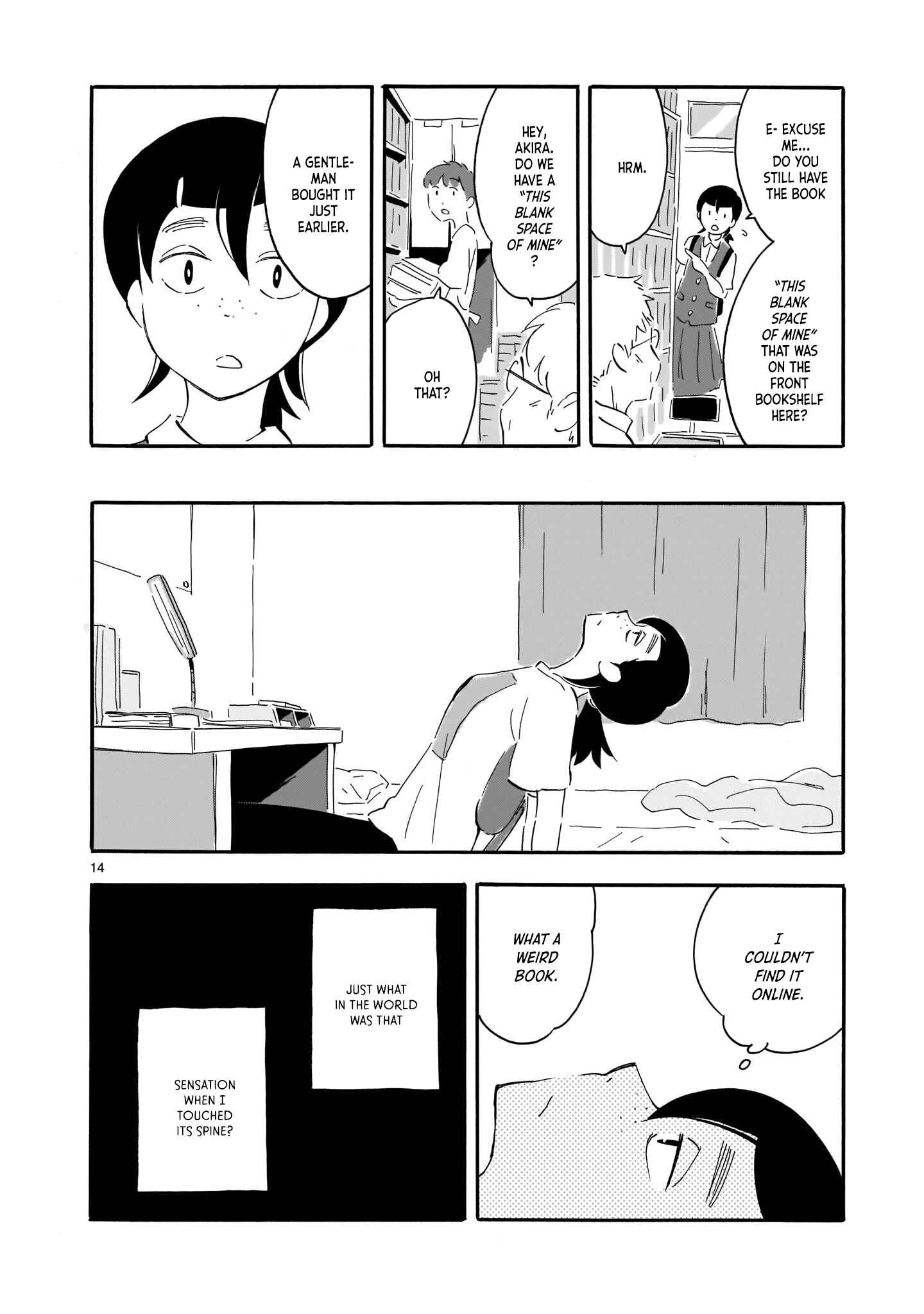 Blank Space Chapter 4 - Page 14