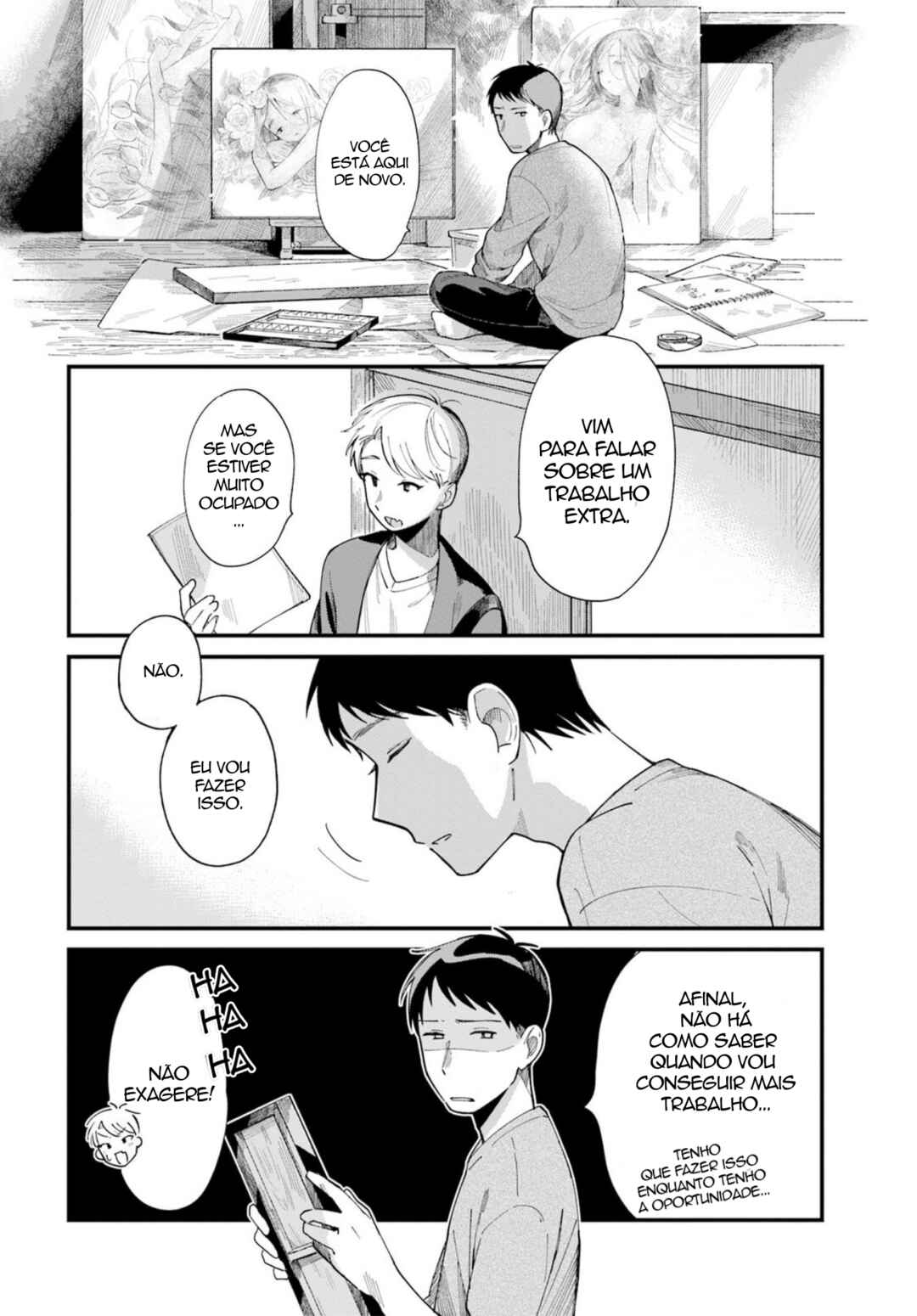 Harapeko Oyako to Motokare Yanushi Chapter 9 - Page 3