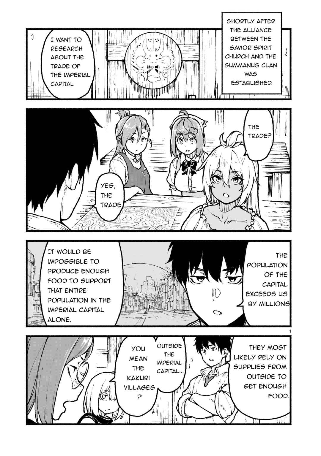 Kaminaki Sekai no Kamisama Katsudou Chapter 42 - Page 1