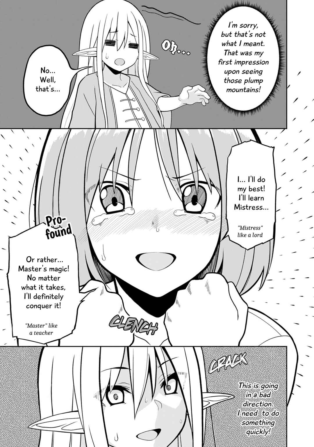 Eroi Koto Suru Tame ni Kyonyuu Bishoujo Dorei wo Katta Hazu ga, Oshishou-sama to Shitawa Rete Omotta Toori ni Ikanaku Naru Hanashi Chapter 1 - Page 23