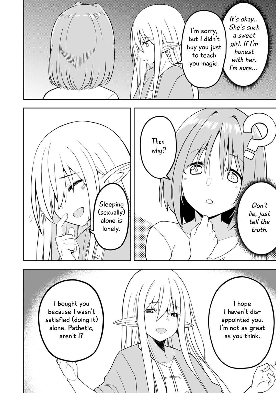 Eroi Koto Suru Tame ni Kyonyuu Bishoujo Dorei wo Katta Hazu ga, Oshishou-sama to Shitawa Rete Omotta Toori ni Ikanaku Naru Hanashi Chapter 1 - Page 24