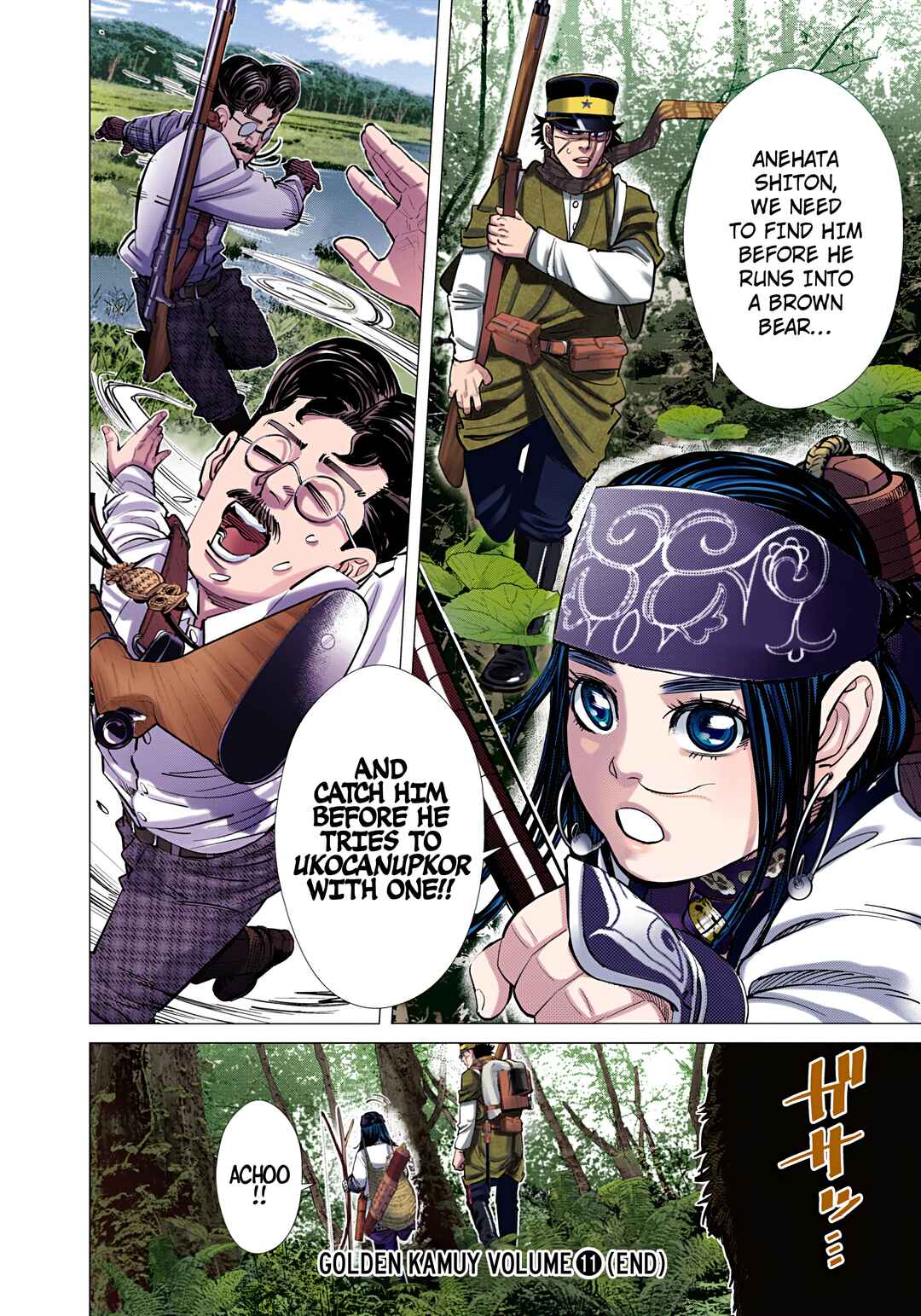 Golden Kamuy (Official Colored) Chapter 110 - Page 18