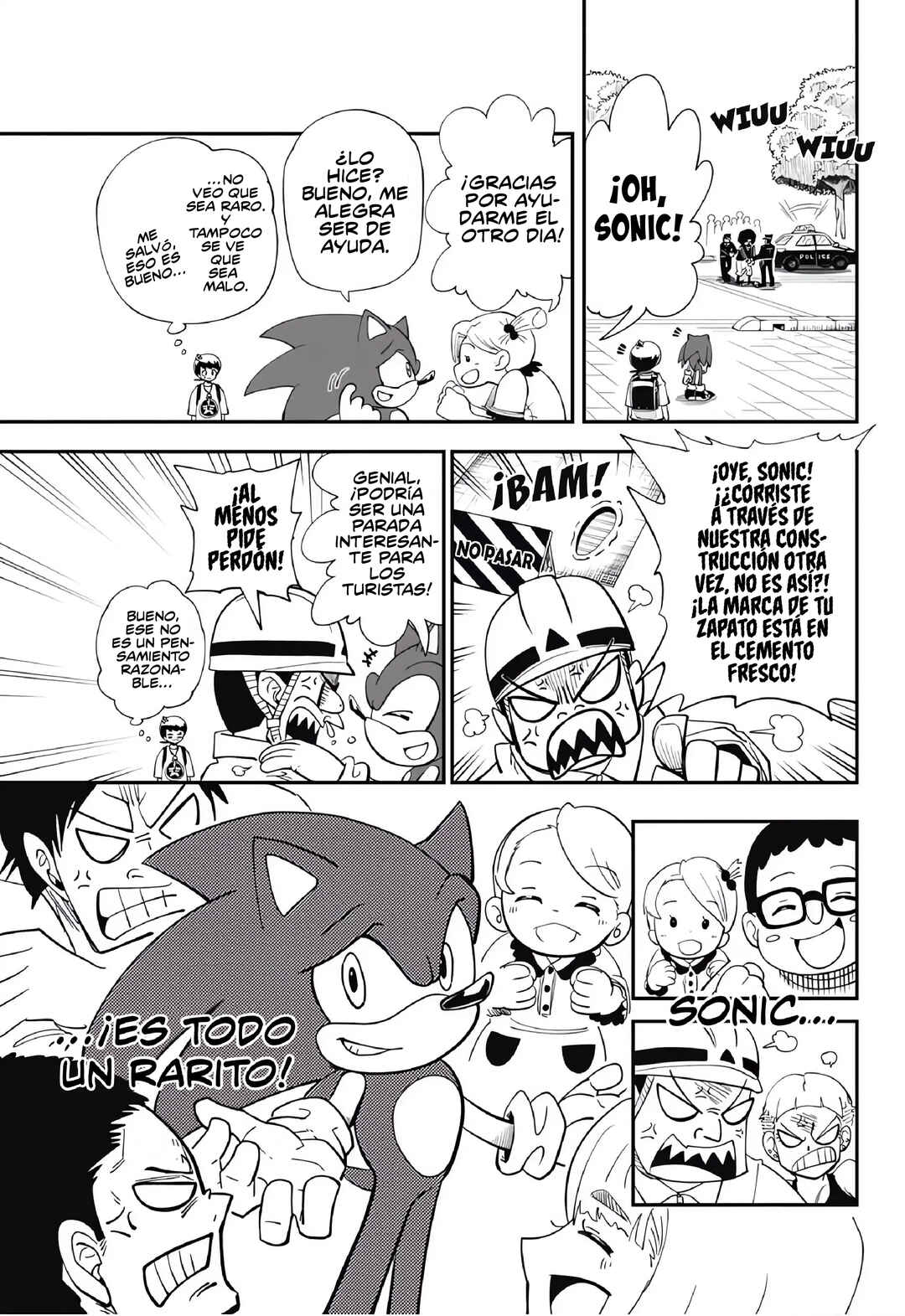 Sonic to Yuuki no Tsurugi Chapter 1 - Page 17