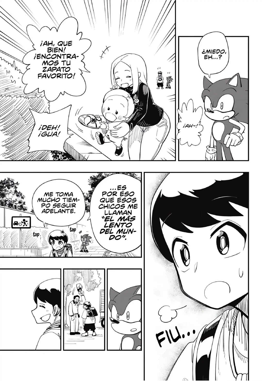 Sonic to Yuuki no Tsurugi Chapter 1 - Page 21