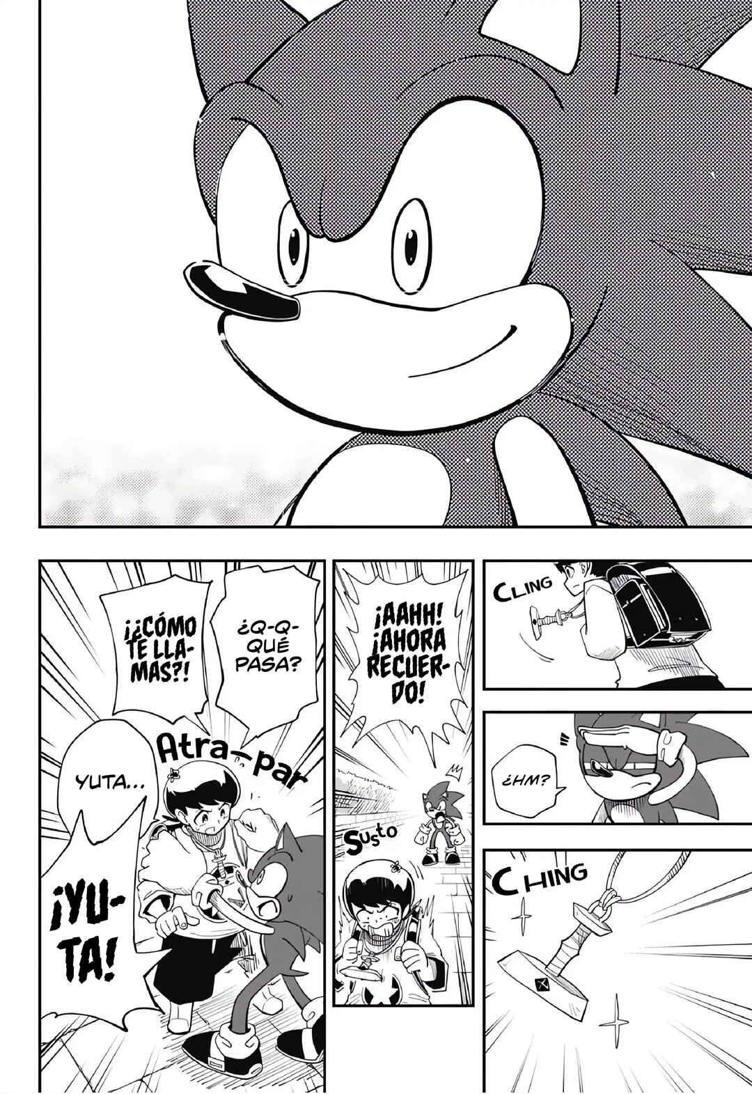 Sonic to Yuuki no Tsurugi Chapter 1 - Page 22