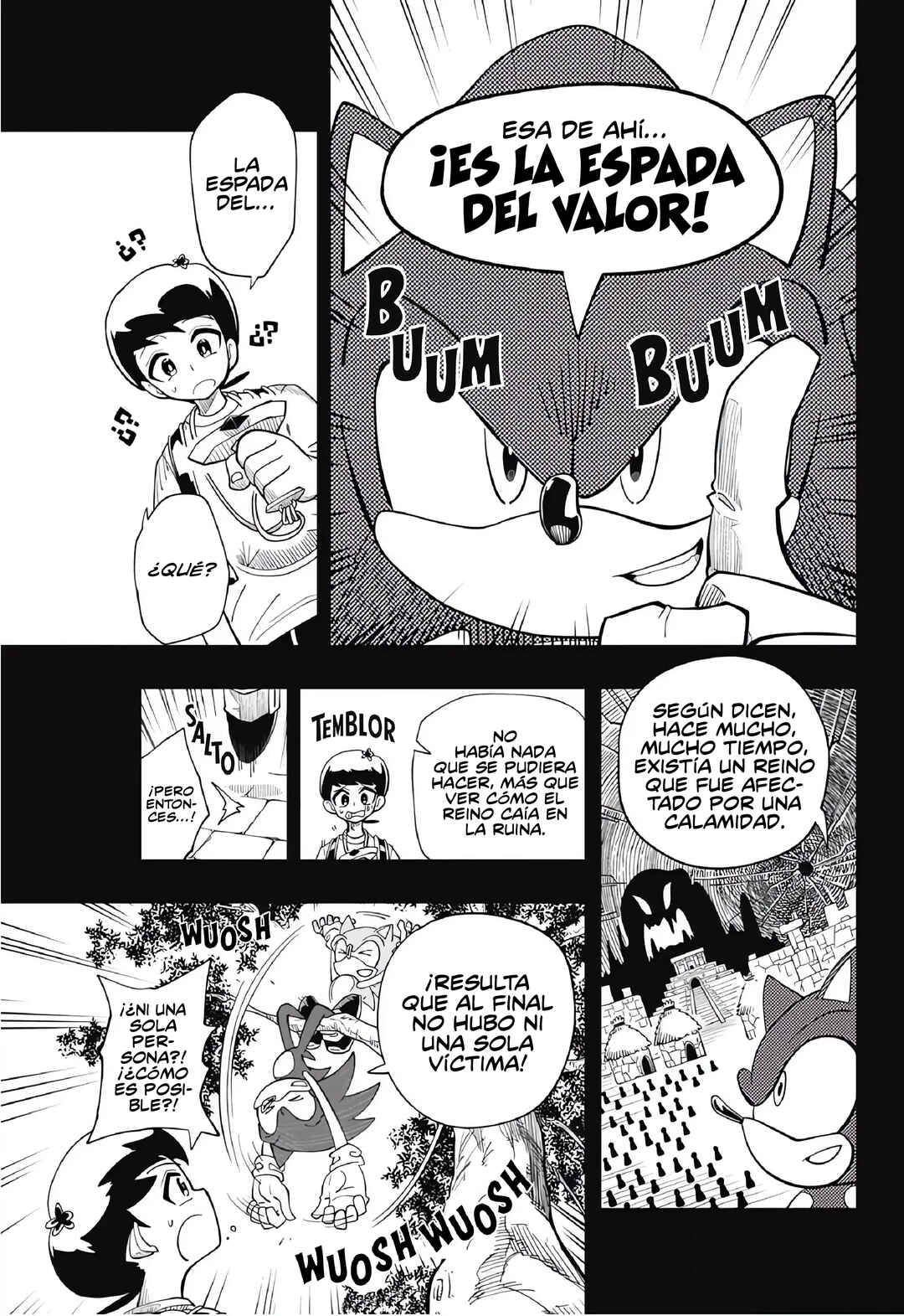 Sonic to Yuuki no Tsurugi Chapter 1 - Page 25