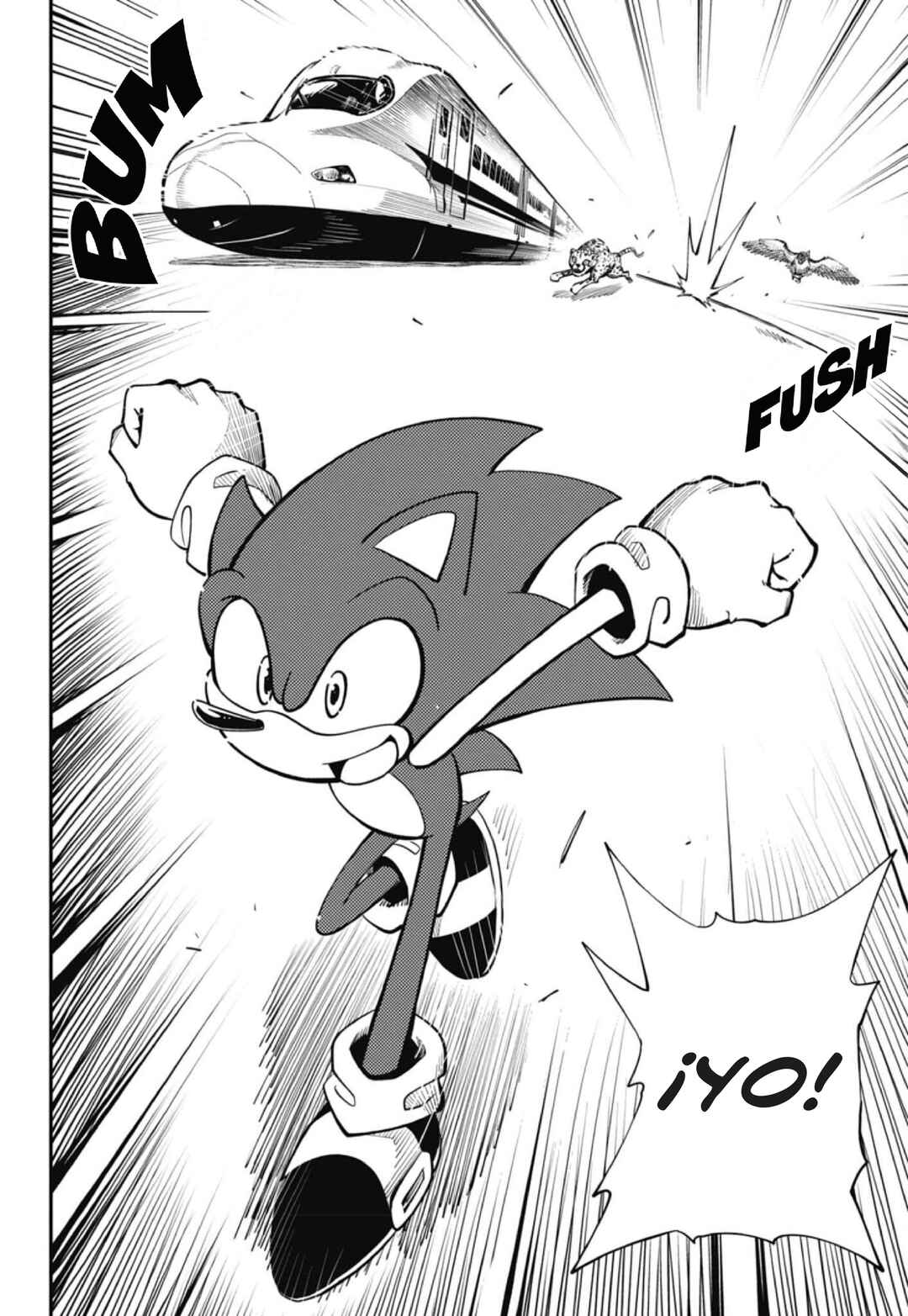 Sonic to Yuuki no Tsurugi Chapter 1 - Page 3