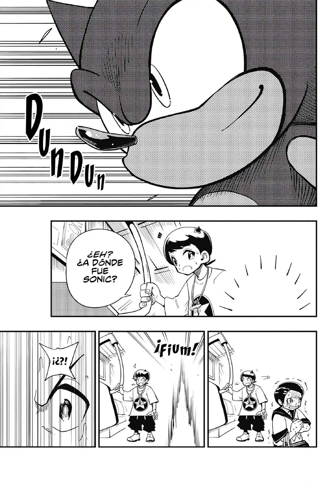 Sonic to Yuuki no Tsurugi Chapter 1 - Page 33