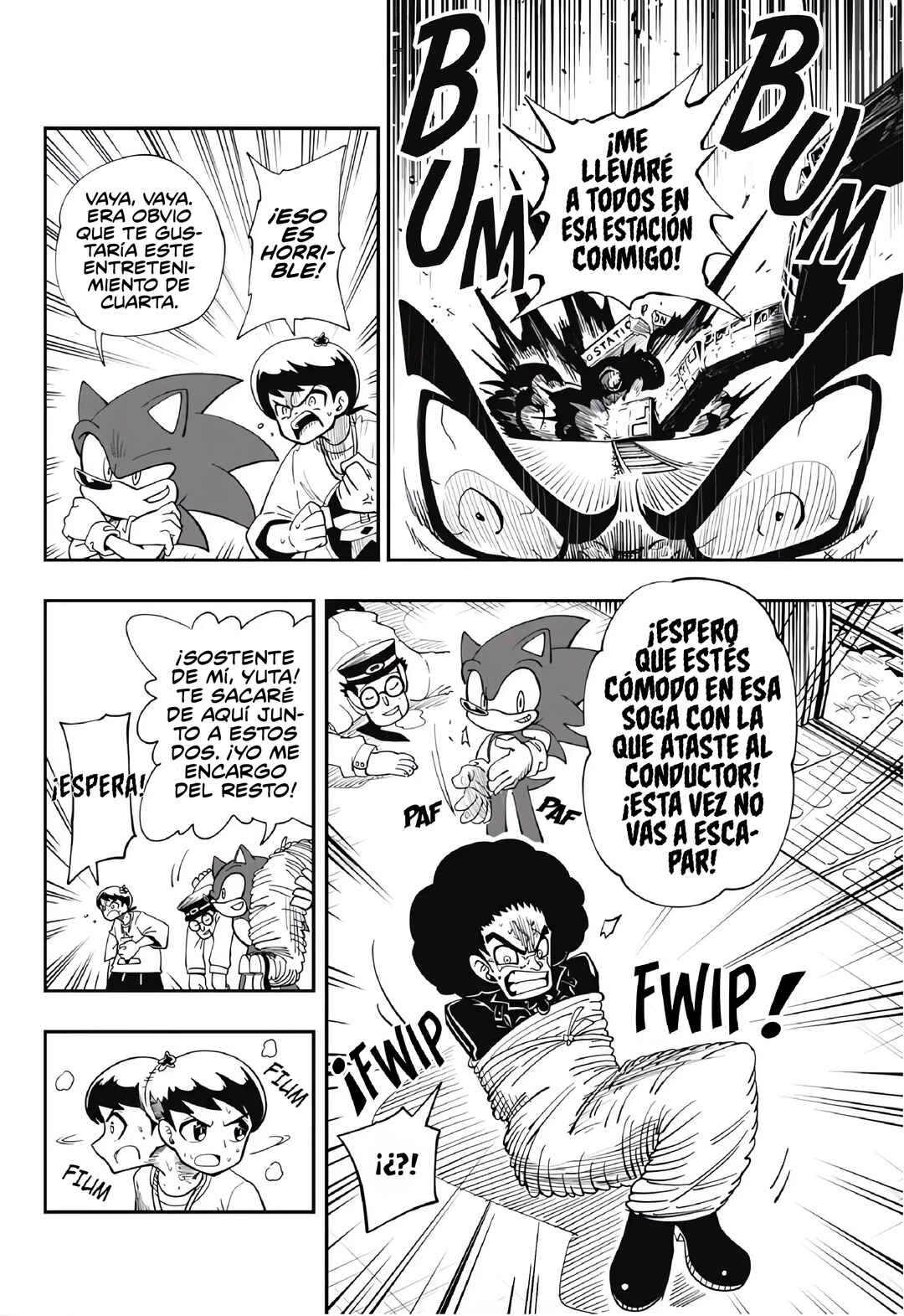 Sonic to Yuuki no Tsurugi Chapter 1 - Page 38