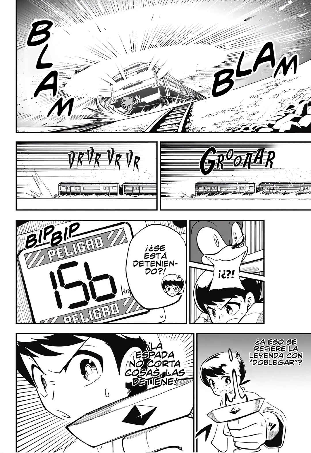 Sonic to Yuuki no Tsurugi Chapter 1 - Page 48
