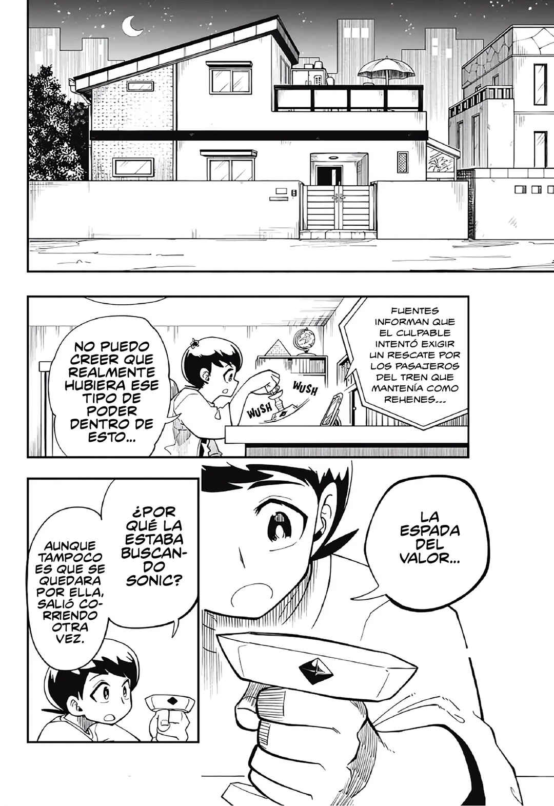 Sonic to Yuuki no Tsurugi Chapter 1 - Page 58