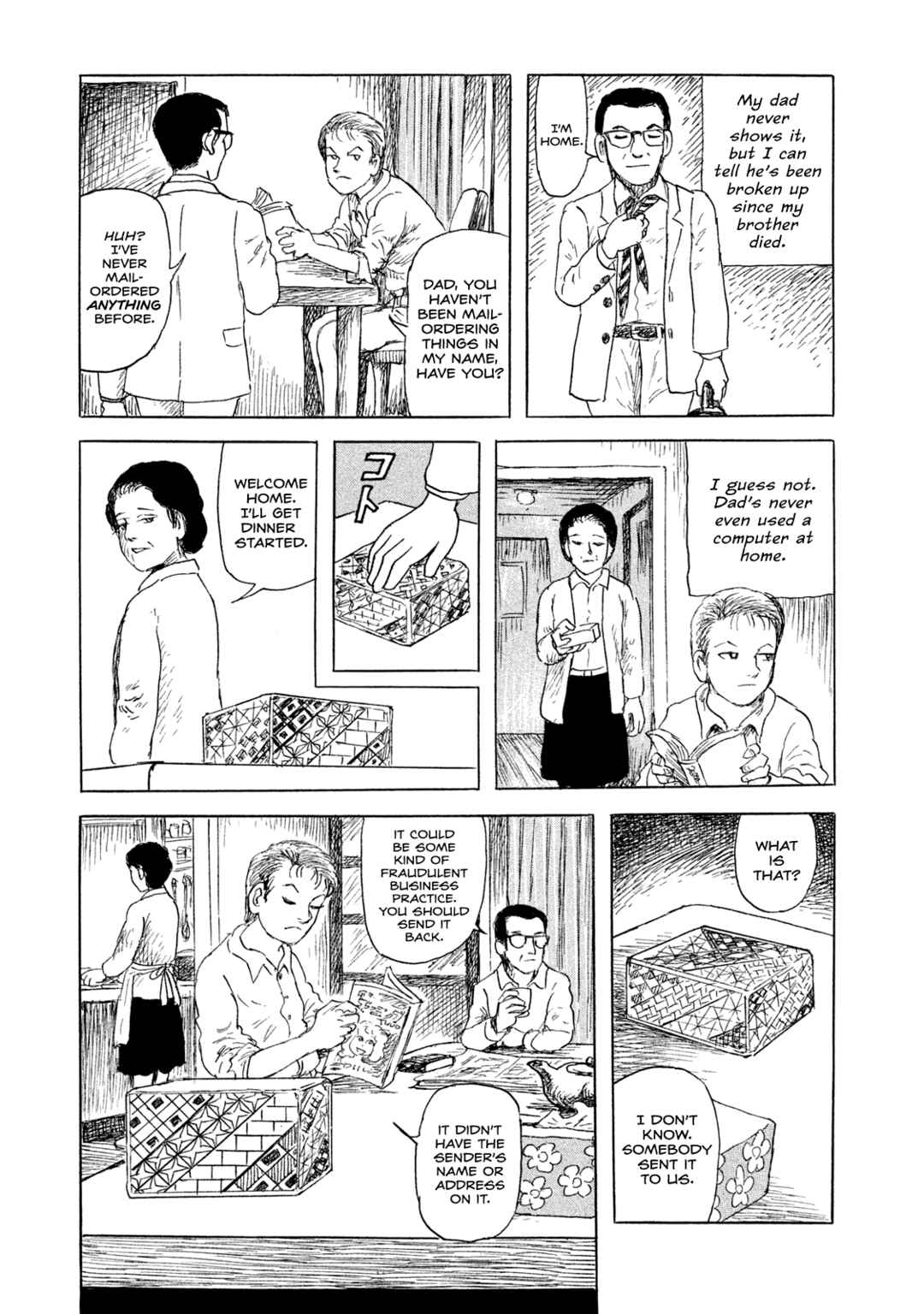BOX - Something's in the Box Chapter 1 - Page 8