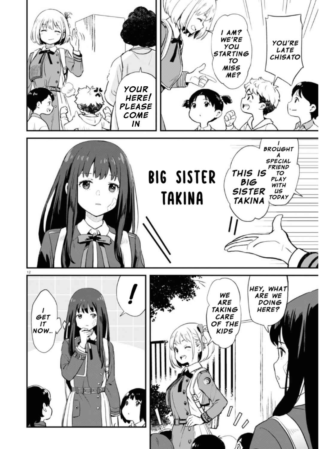 Lycoris Recoil Chapter 2 - Page 14
