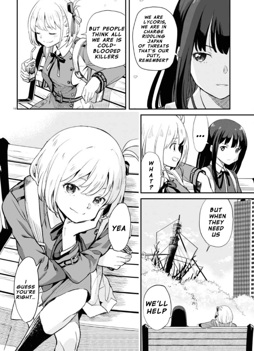 Lycoris Recoil Chapter 2 - Page 20