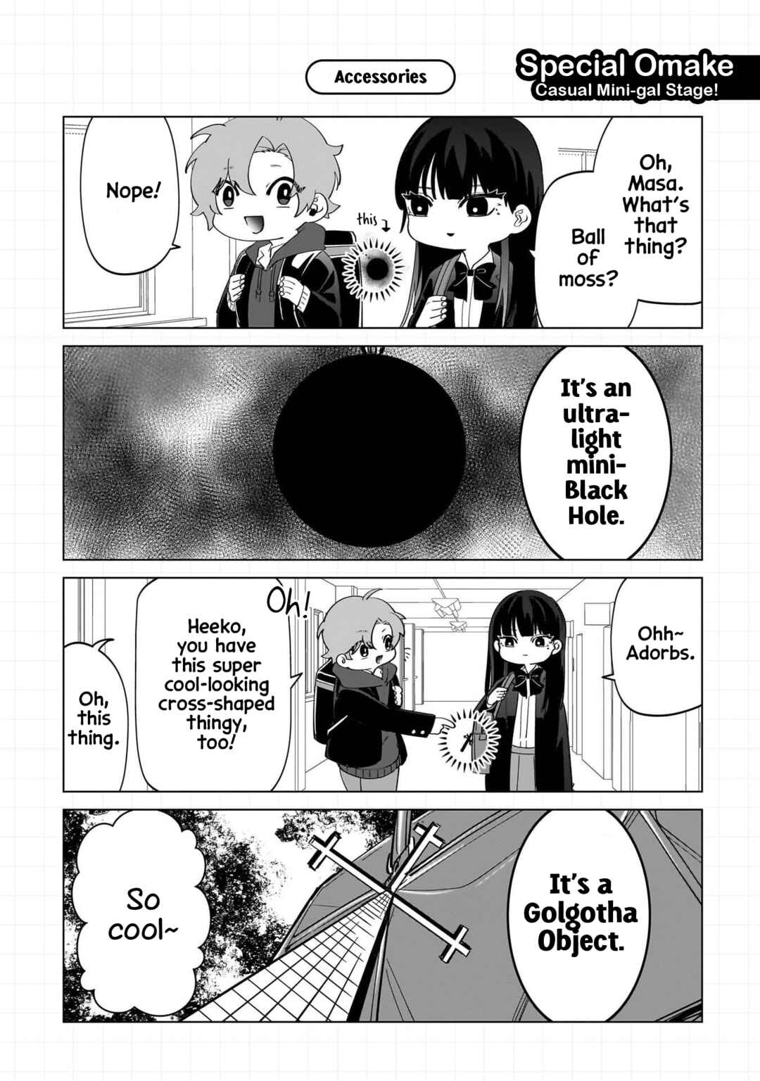 Shiretto Sugee Koto Itteru Gal. - Shiritsu Paranomaru Koukou no Nichijou Chapter 9.5 - Page 12