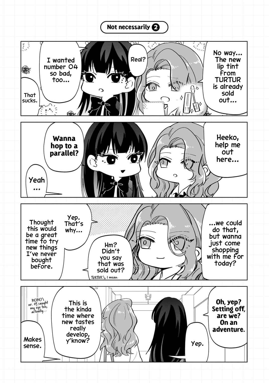 Shiretto Sugee Koto Itteru Gal. - Shiritsu Paranomaru Koukou no Nichijou Chapter 9.5 - Page 15