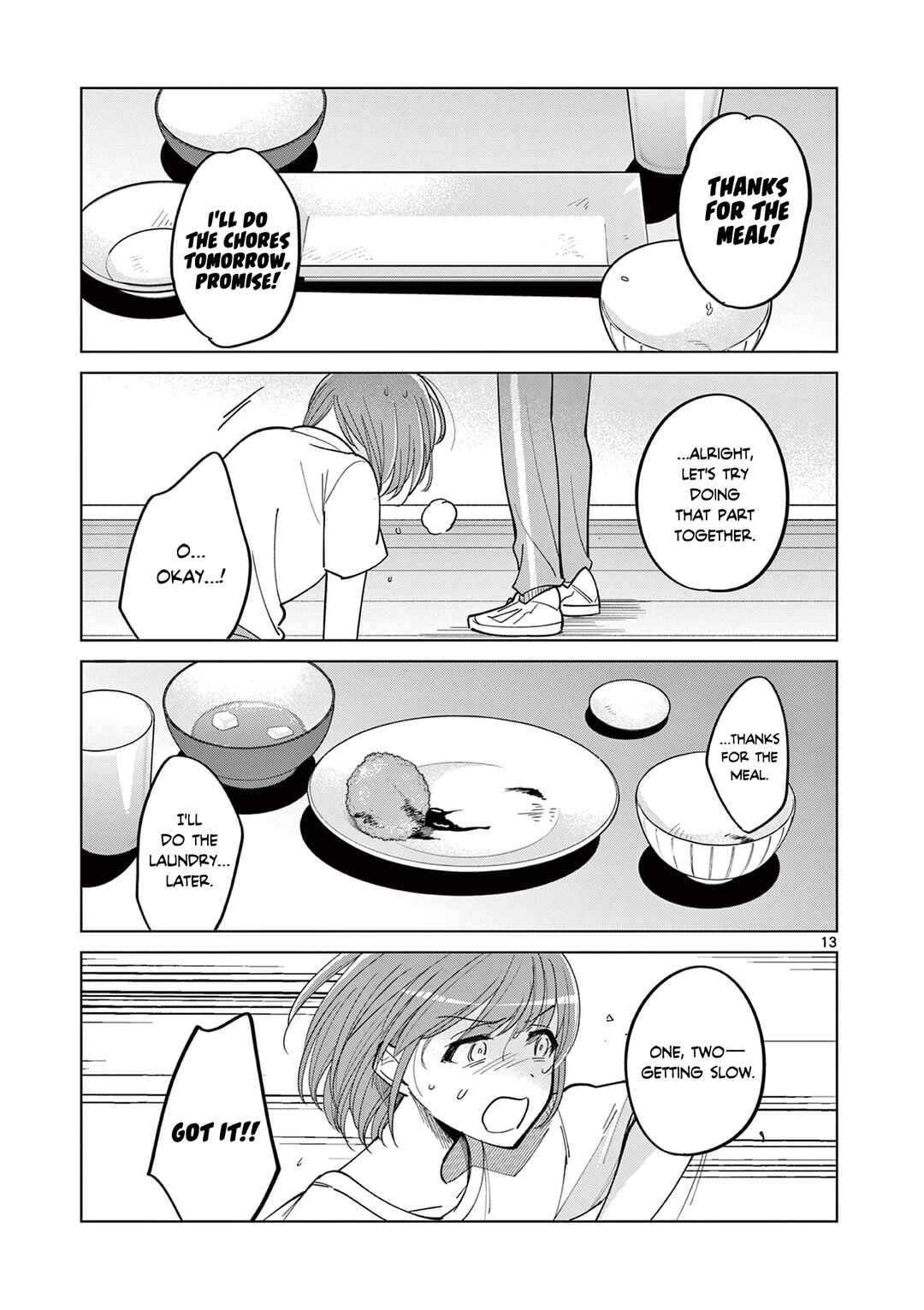 THE iDOLM@STER: Shiny Colors - Hazuki's Shinography Chapter 7.1 - Page 13