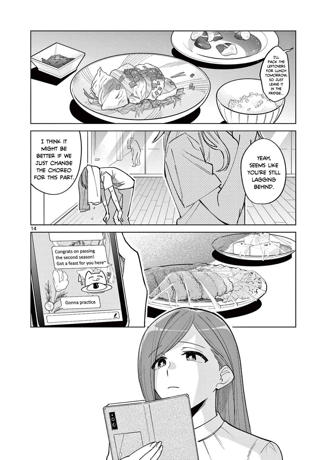 THE iDOLM@STER: Shiny Colors - Hazuki's Shinography Chapter 7.1 - Page 14