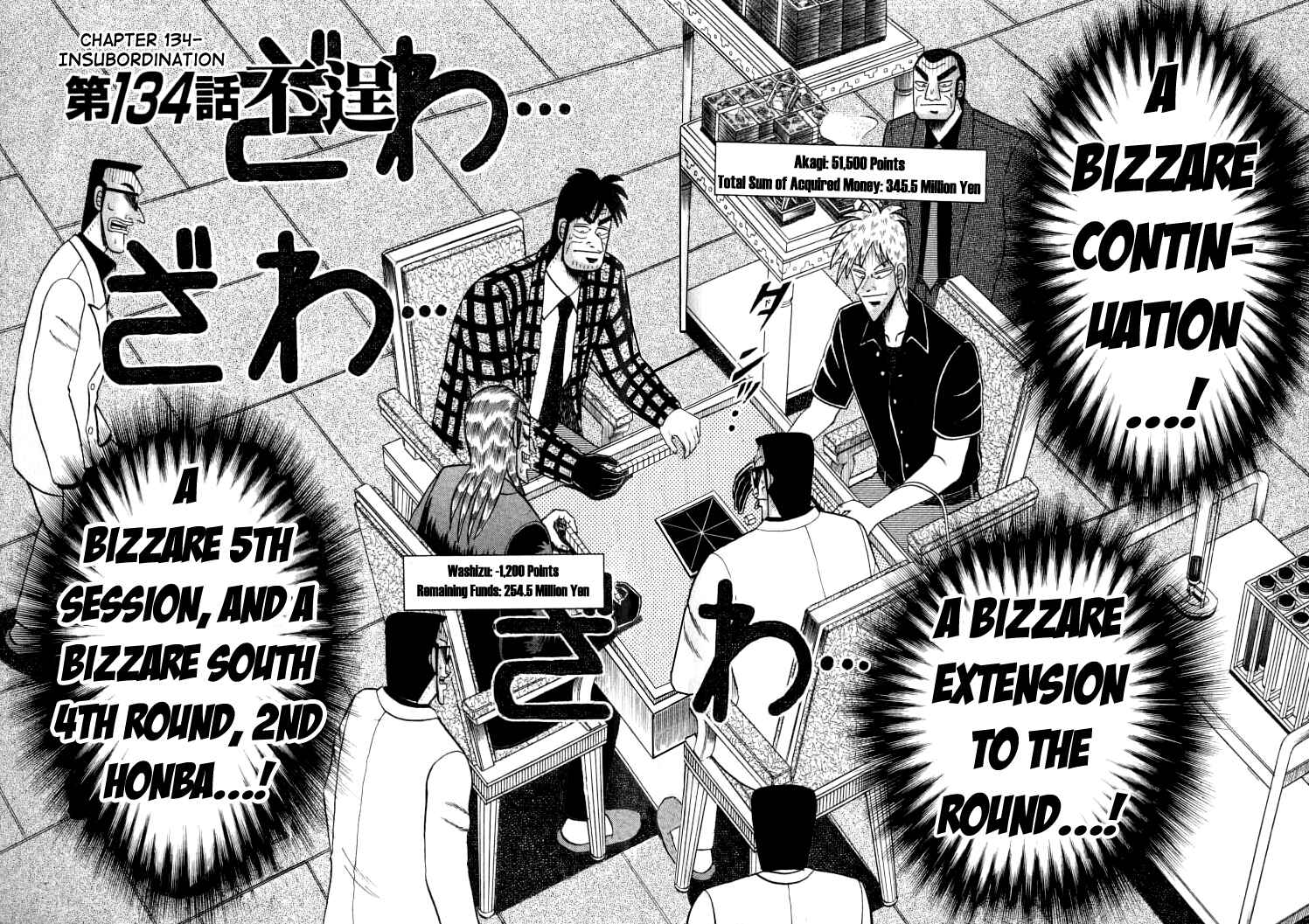 Akagi: Yami ni Oritatta Tensai Chapter 134 - Page 3