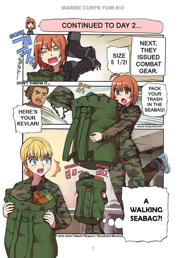 Marine Corps Yumi Chapter 13 - Page 1