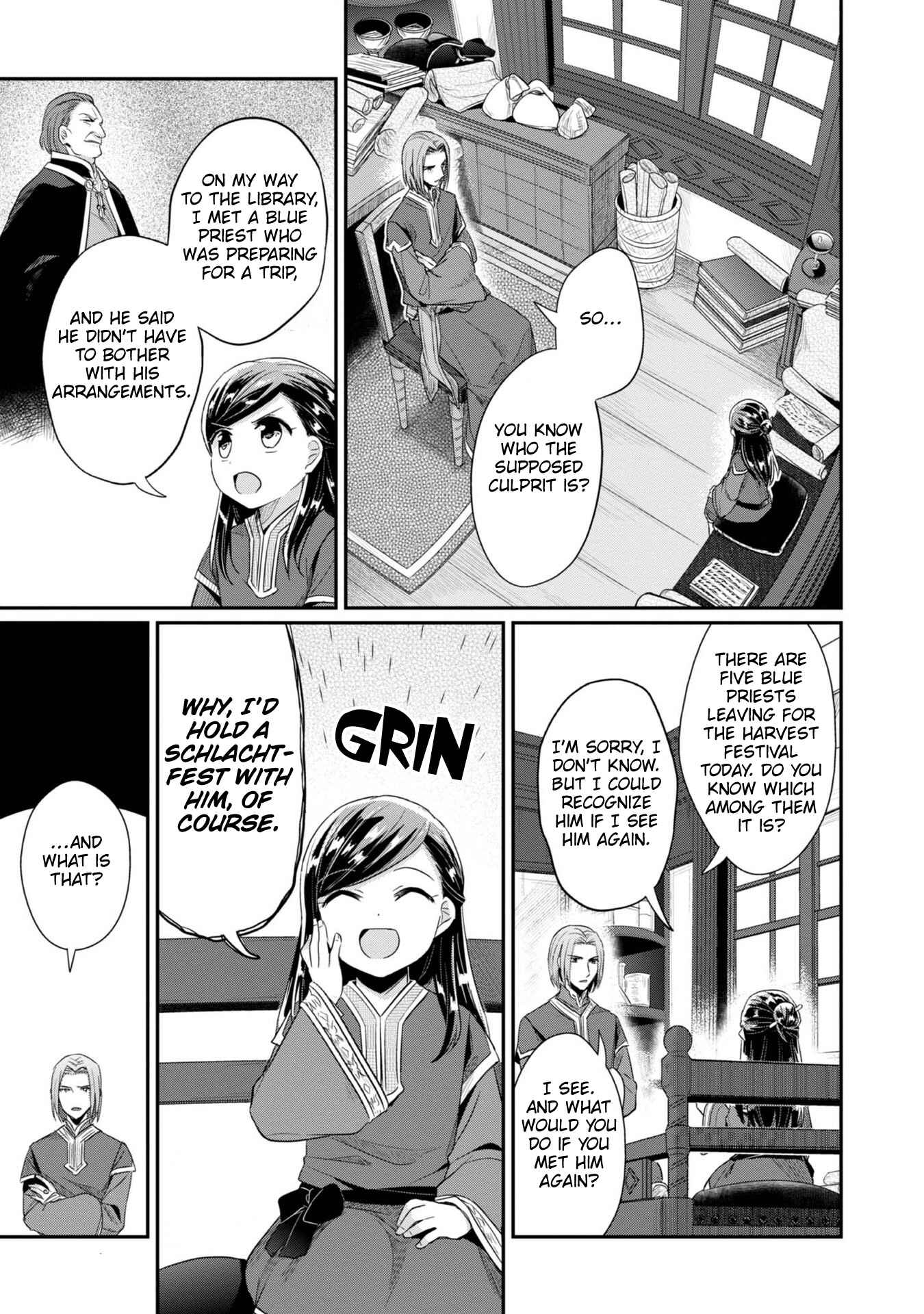 Honzuki no Gekokujou: Shisho ni Naru tame ni wa Shudan o Erandeiraremasen—Dai-2 Bu: Hon no Tamenara Miko ni Naru! Chapter 30 - Page 9