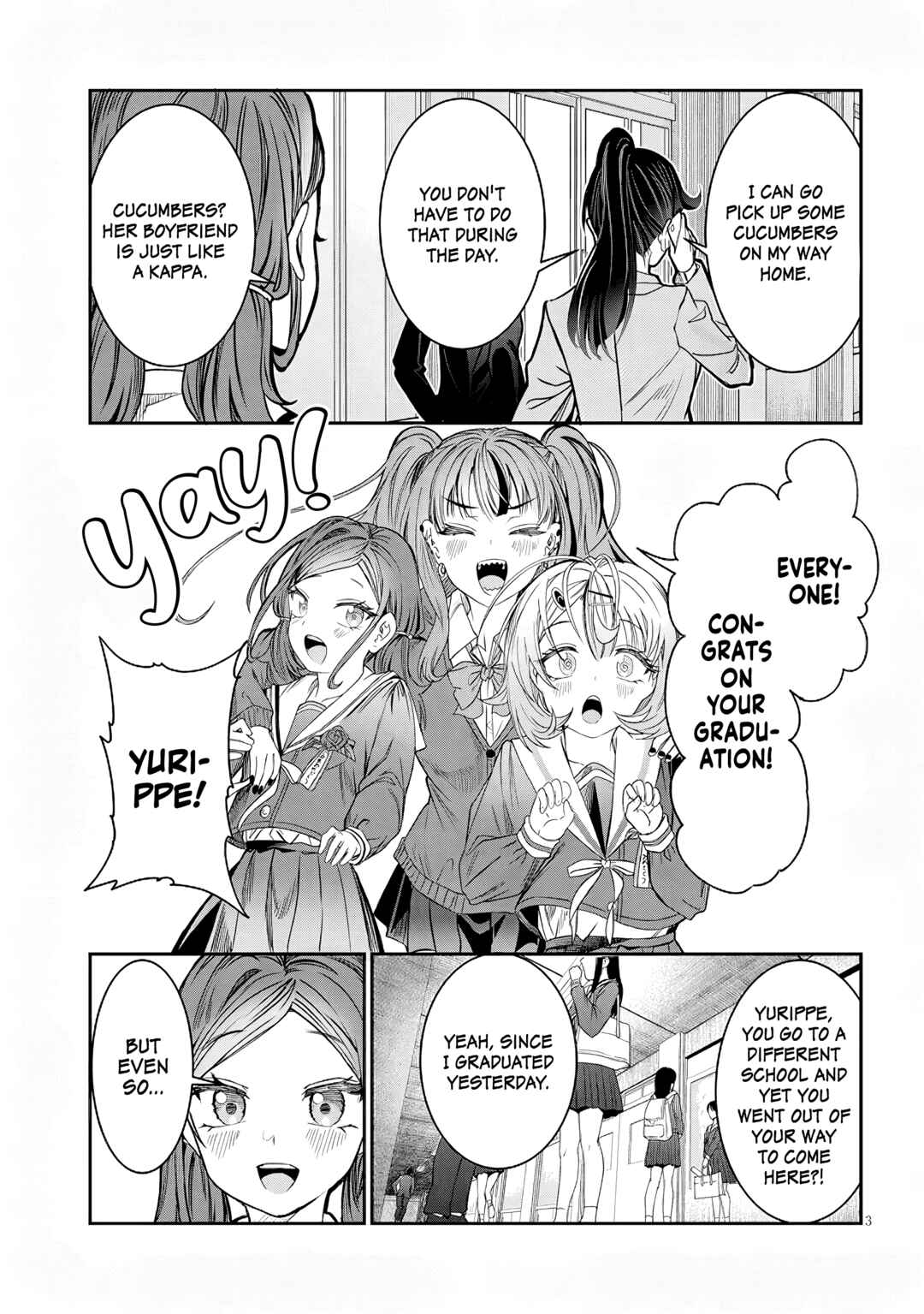 Kimi wa Yakamashi Tojite yo Kuchi wo! Chapter 48 - Page 3