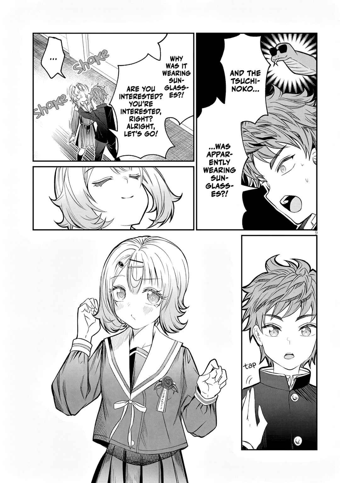 Kimi wa Yakamashi Tojite yo Kuchi wo! Chapter 48 - Page 9