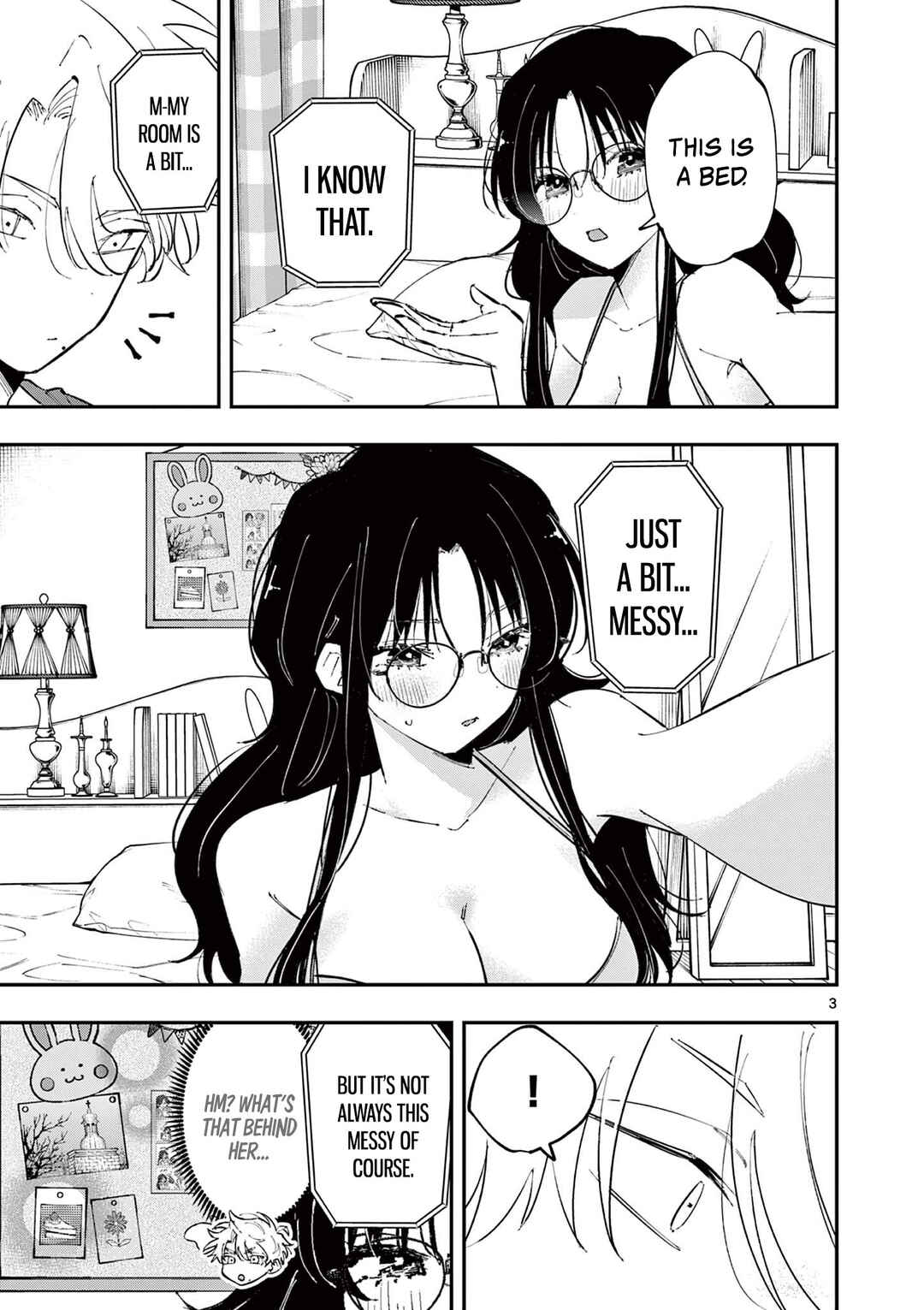Tonari no Seki no Yatsu ga Souiu Me de Mitekuru Chapter 46 - Page 3