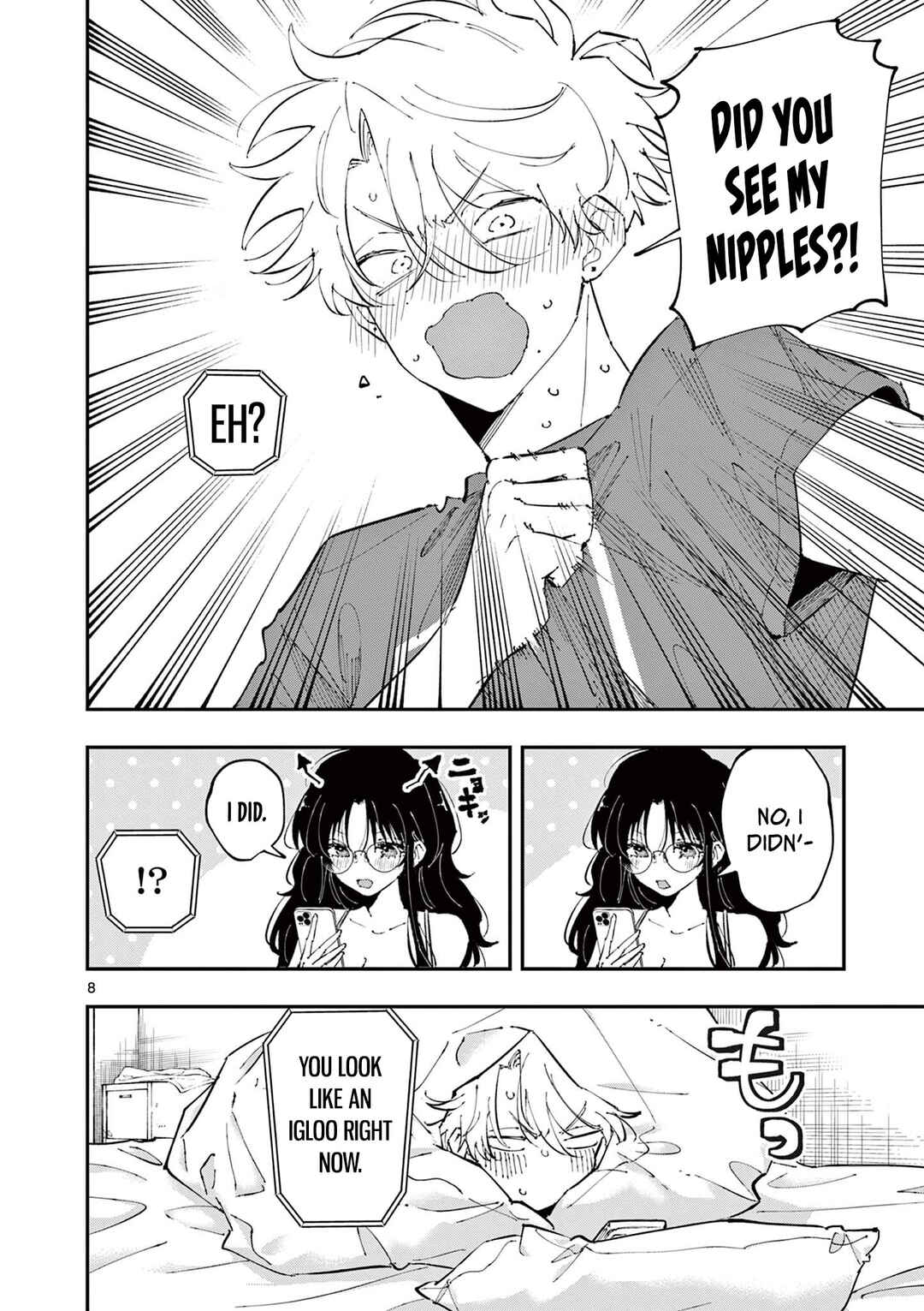 Tonari no Seki no Yatsu ga Souiu Me de Mitekuru Chapter 46 - Page 8