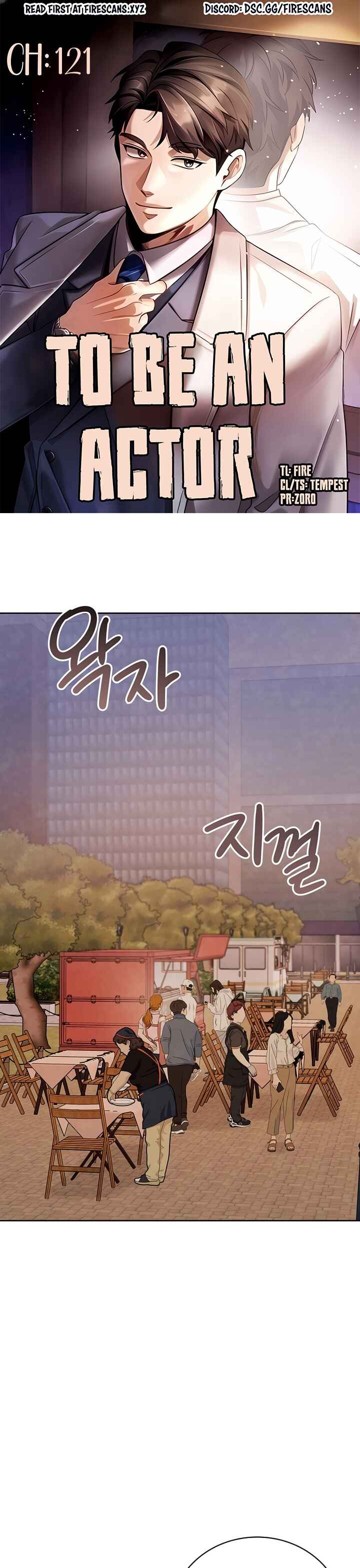 To Be an Actor Chapter 121 - Page 1