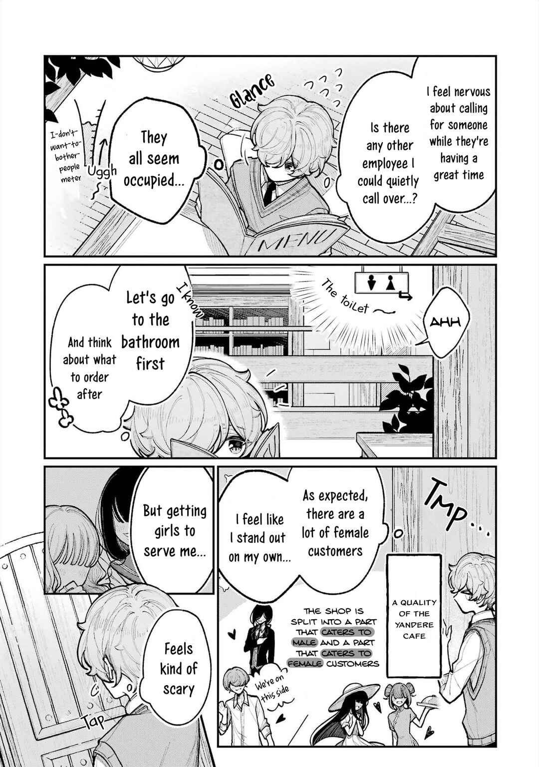 Yandere Cafe e Youkoso Chapter 2 - Page 9