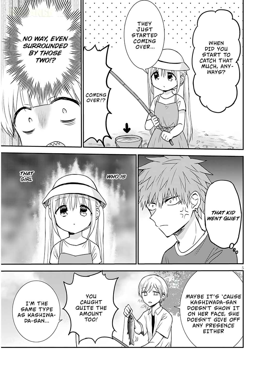 Kao ni Denai Kashiwada-san to Kao ni Deru Oota-kun + Chapter 4 - Page 5