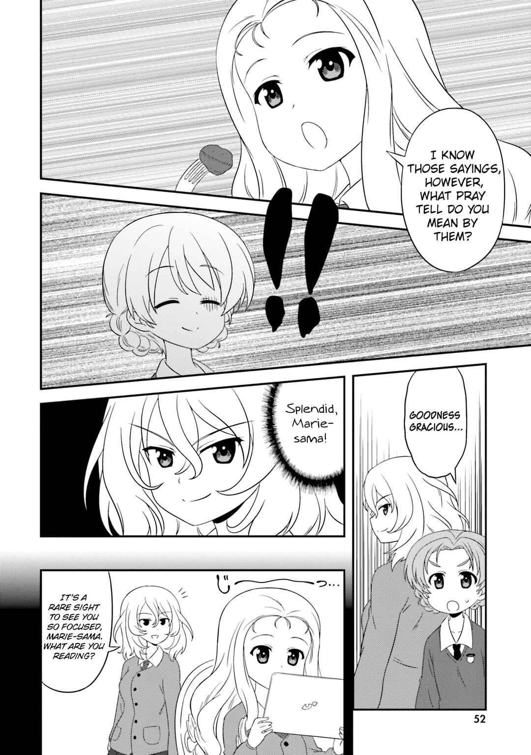 GIRLS und PANZER - Motto Love Love Sakusen desu! Chapter 73 - Page 4