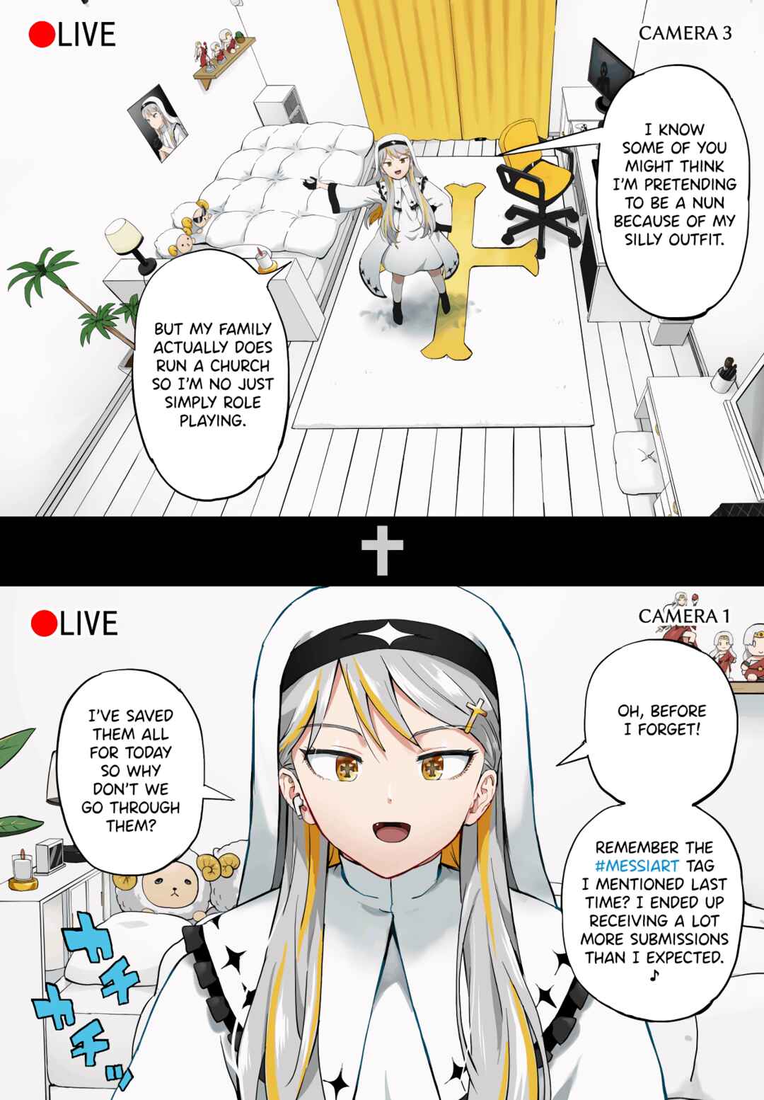 Kyuusai Kei Vtterer ✟ Messiah-chan Chapter 6 - Page 2