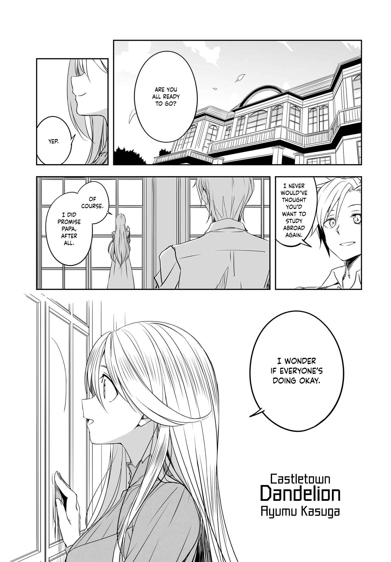 Joukamachi no Dandelion Chapter 52 - Page 1