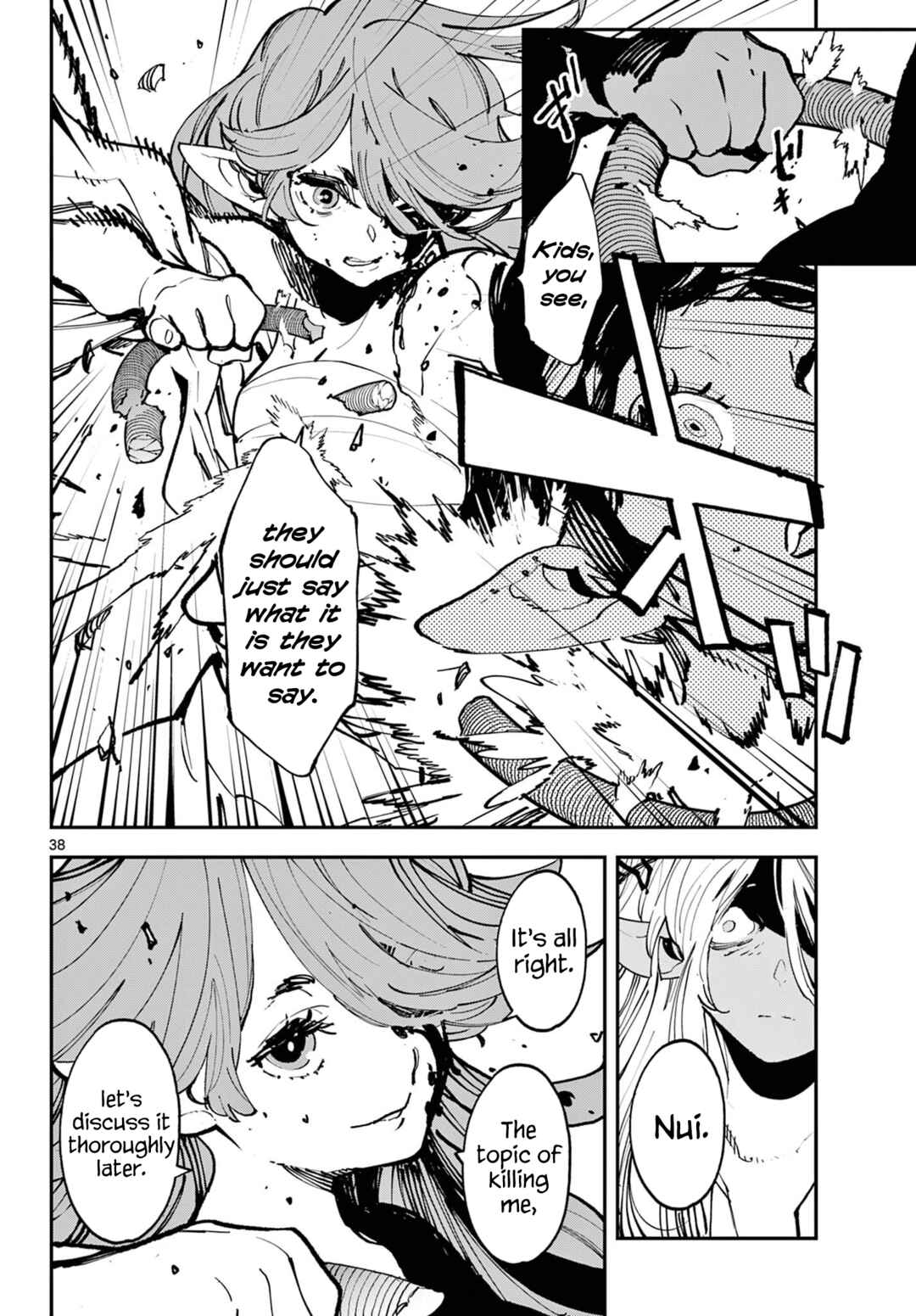 Ninkyou Tensei: Isekai no Yakuza Hime Chapter 56 - Page 38