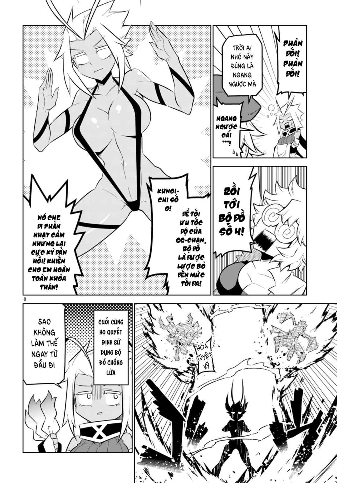 Zannen Onna Kanbu Black General-san Chapter 164 - Page 10