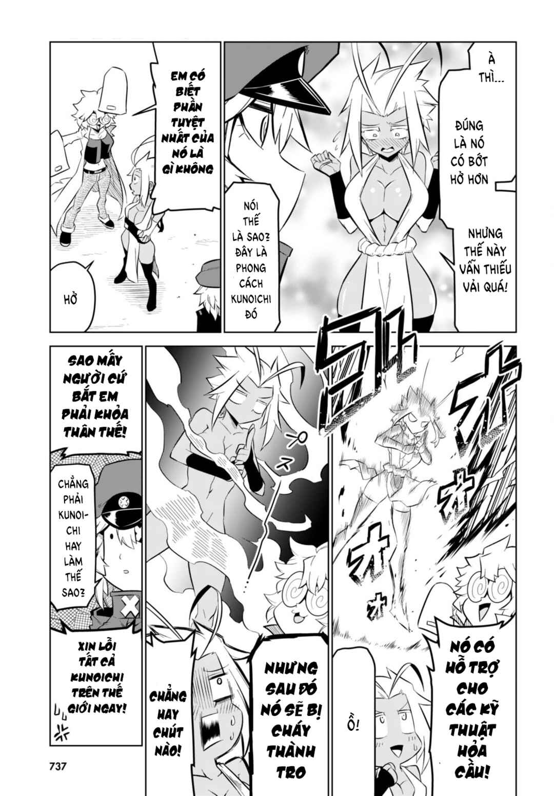 Zannen Onna Kanbu Black General-san Chapter 164 - Page 9
