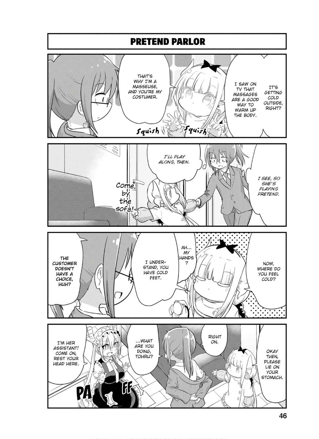 Kobayashi-san Chi no Maid Dragon - Kanna no Nichijou Chapter 74 - Page 2