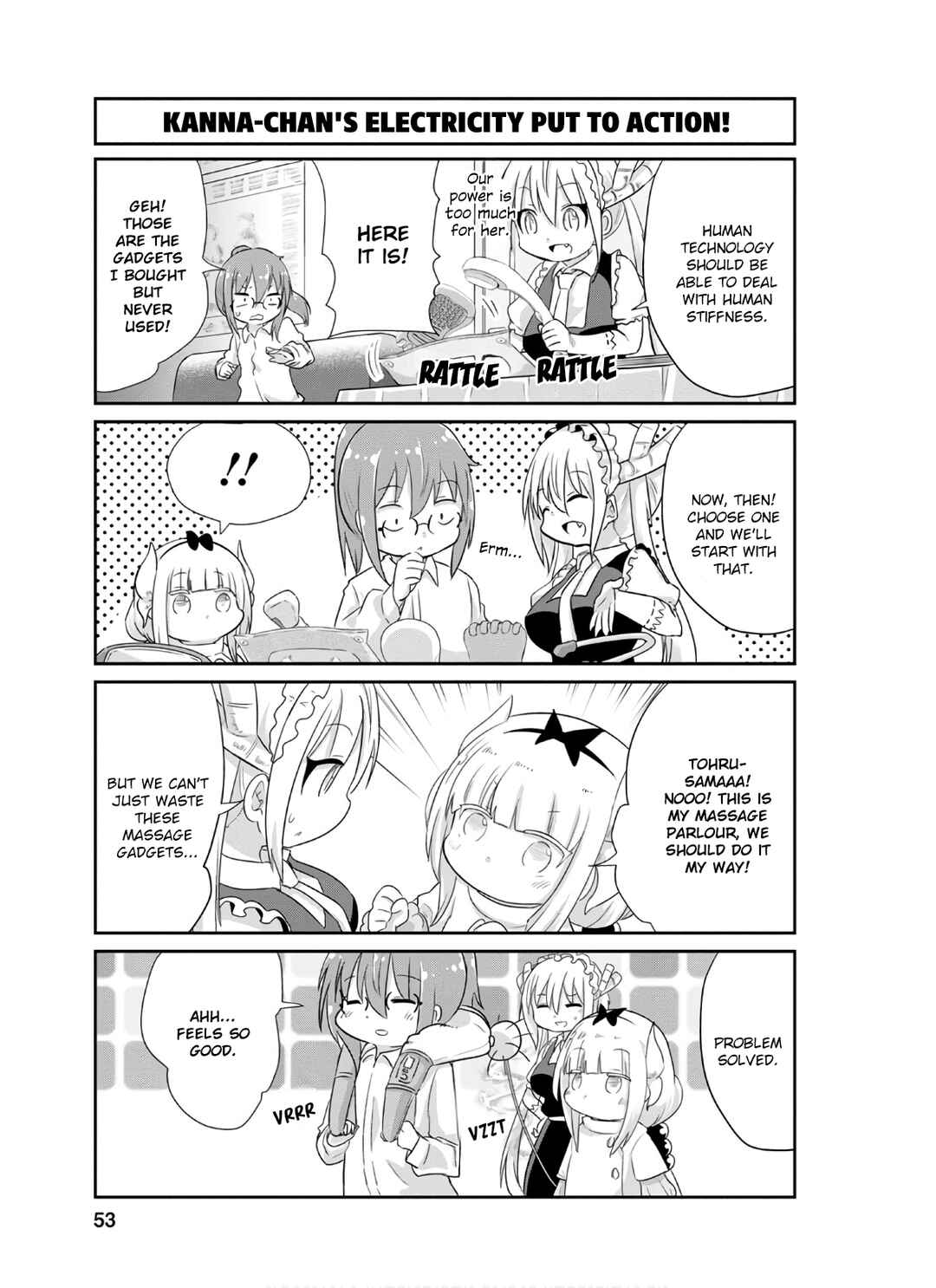 Kobayashi-san Chi no Maid Dragon - Kanna no Nichijou Chapter 74 - Page 9