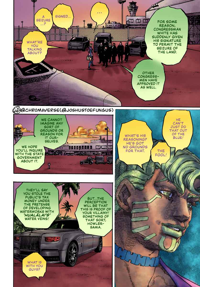 JoJo's Bizarre Adventure Part 9 - The JOJOLands (Fan-Colored) Chapter 17 - Page 10