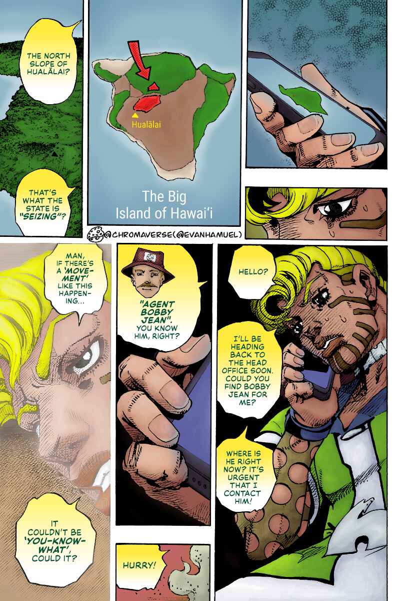 JoJo's Bizarre Adventure Part 9 - The JOJOLands (Fan-Colored) Chapter 17 - Page 15