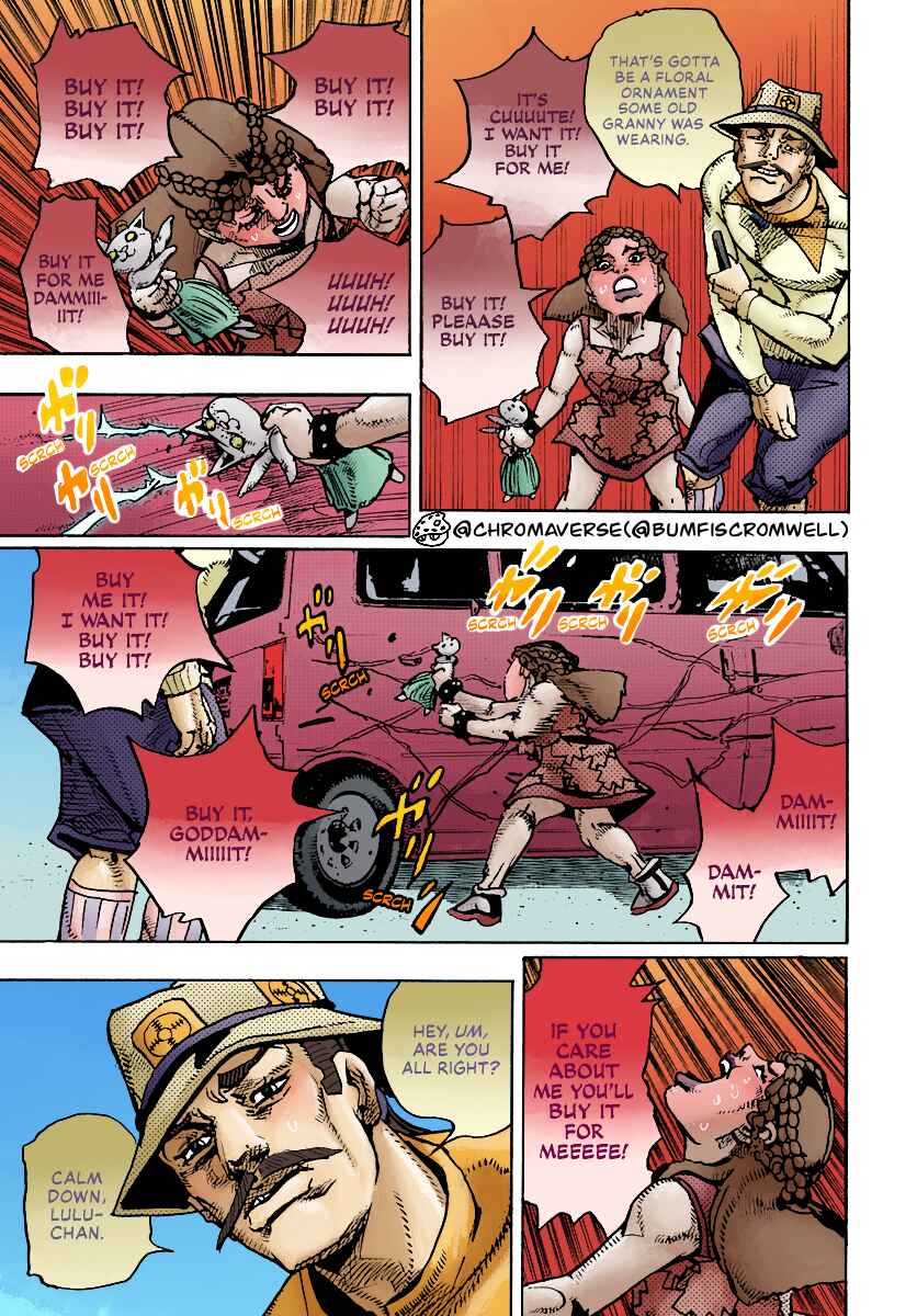 JoJo's Bizarre Adventure Part 9 - The JOJOLands (Fan-Colored) Chapter 17 - Page 21