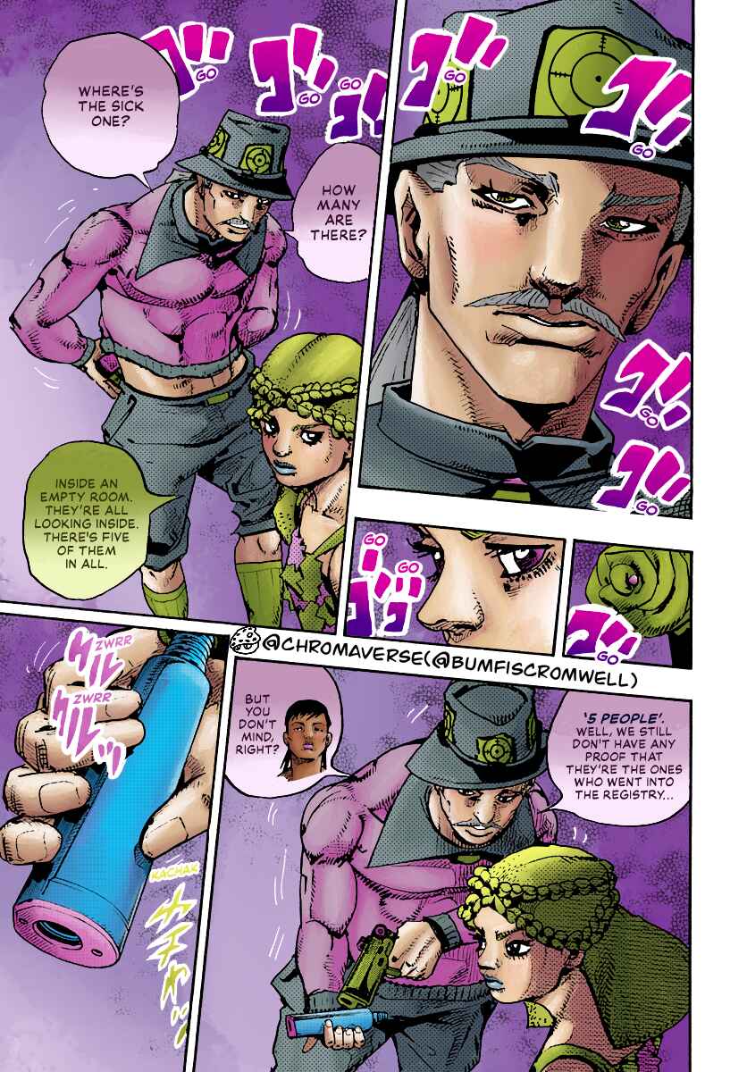 JoJo's Bizarre Adventure Part 9 - The JOJOLands (Fan-Colored) Chapter 17 - Page 37