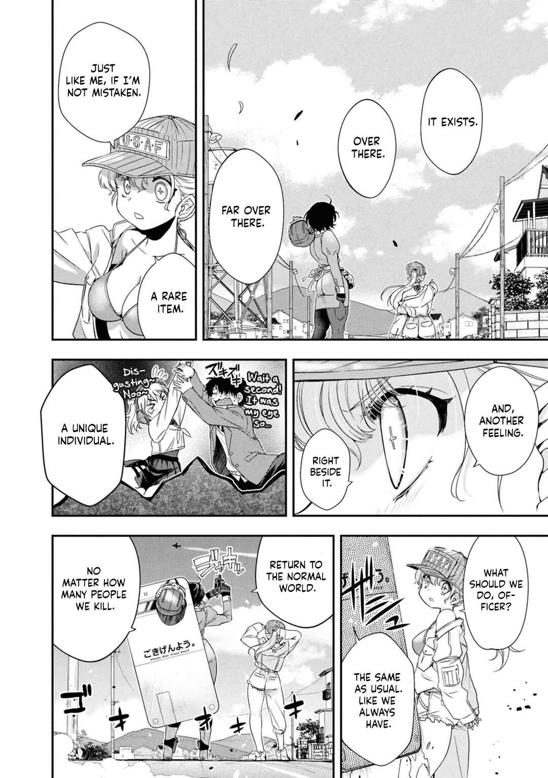 Ikai Tettai Parabellum Chapter 3 - Page 34