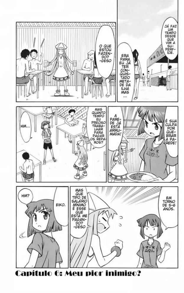 Shinryaku! Ika Musume Chapter 6 - Page 1