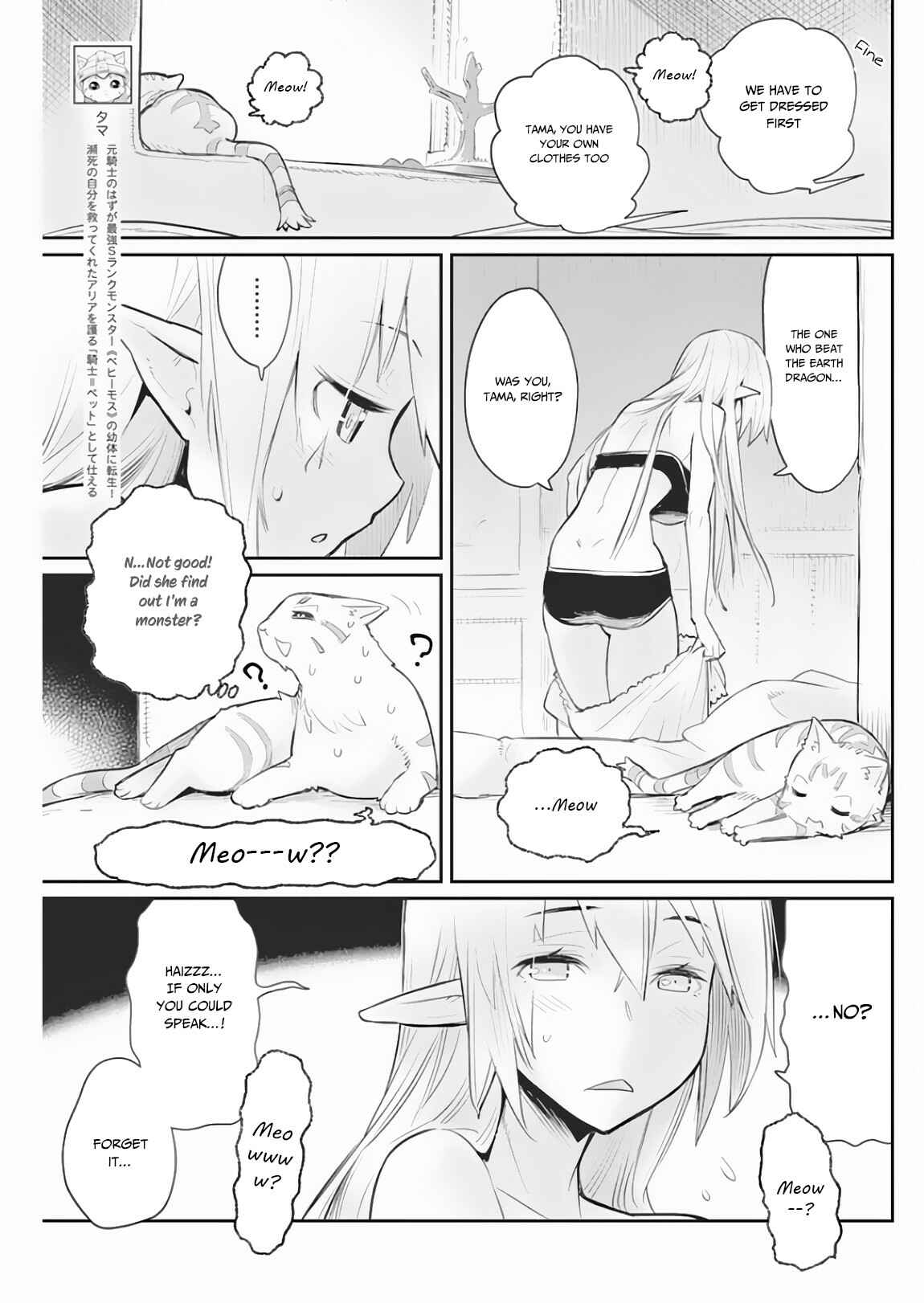 S-Rank Monster no "Behemoth" dakedo, Neko to Machigawarete Elf Musume no Pet to Shite Kurashitemasu Chapter 18 - Page 4