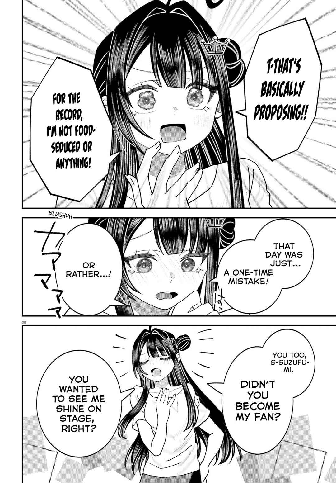Ore no Haitoku Meshi wo Onedari Sezu ni Irarenai, Otonari no Top Idol-sama Chapter 14 - Page 29