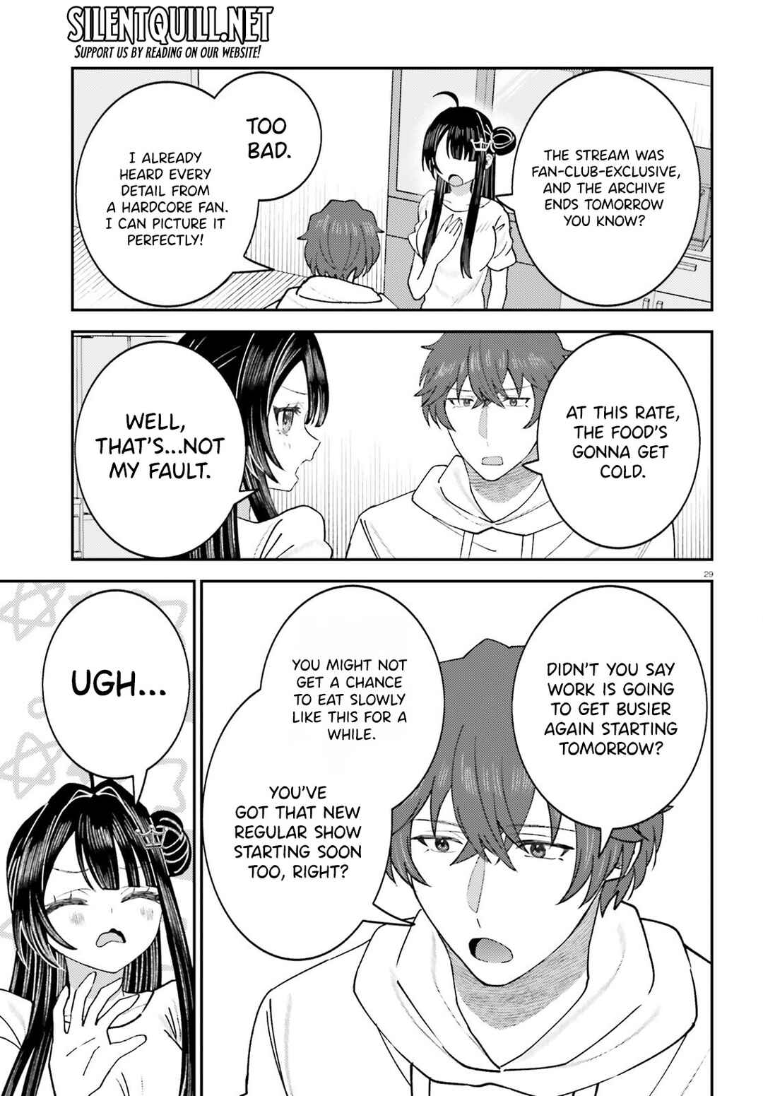 Ore no Haitoku Meshi wo Onedari Sezu ni Irarenai, Otonari no Top Idol-sama Chapter 14 - Page 30